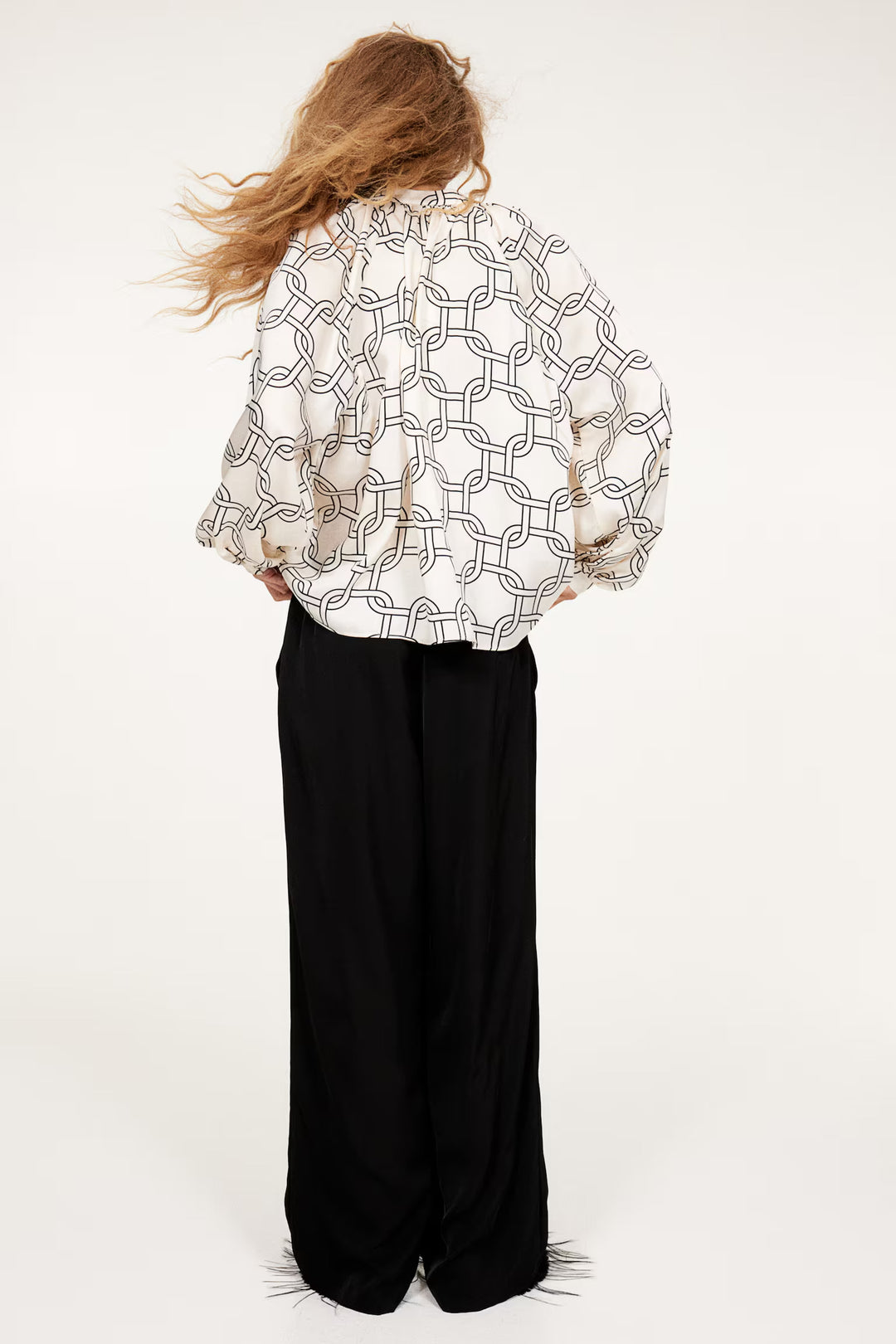 H&M Wide-cut Pull-on Pants