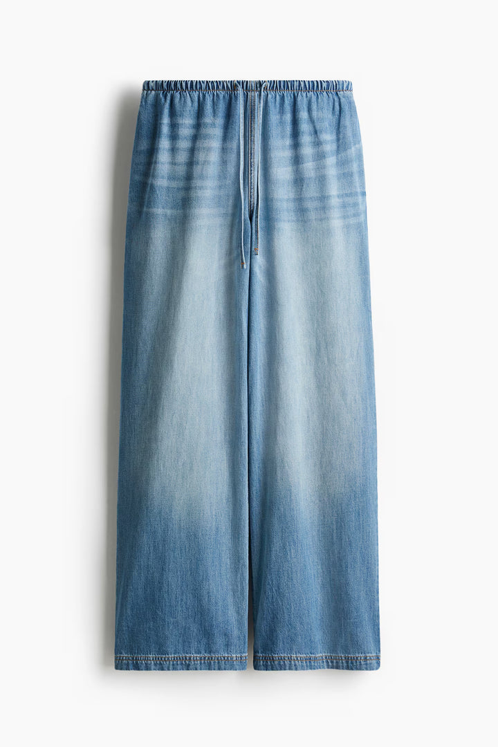 H&M Denim Drawstring Pants