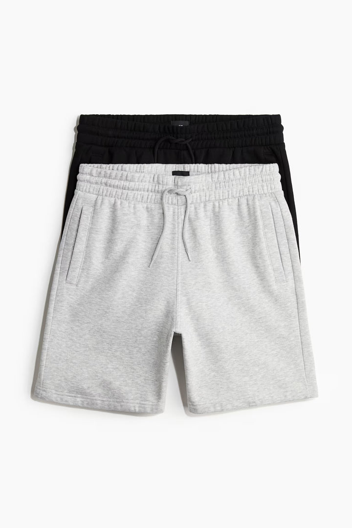 H&M 2-pack Regular Fit Sweatshorts