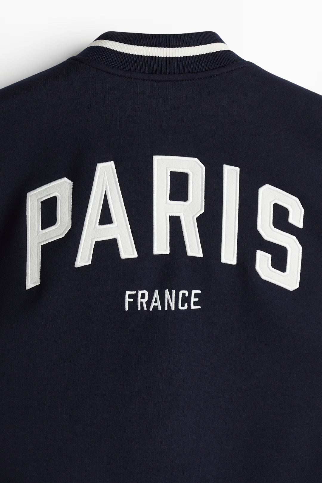 H&M Motif-Detail Baseball Jacket