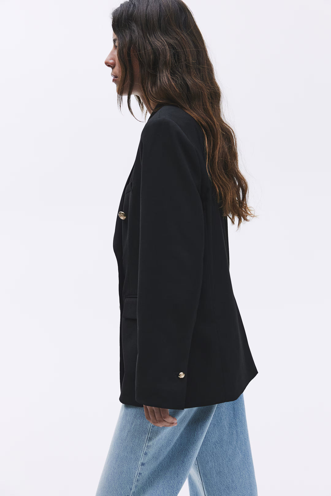 H&M Double-Breasted Blazer