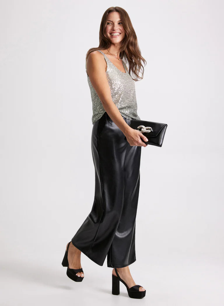 LAURA Ombré Sequin Tank Top