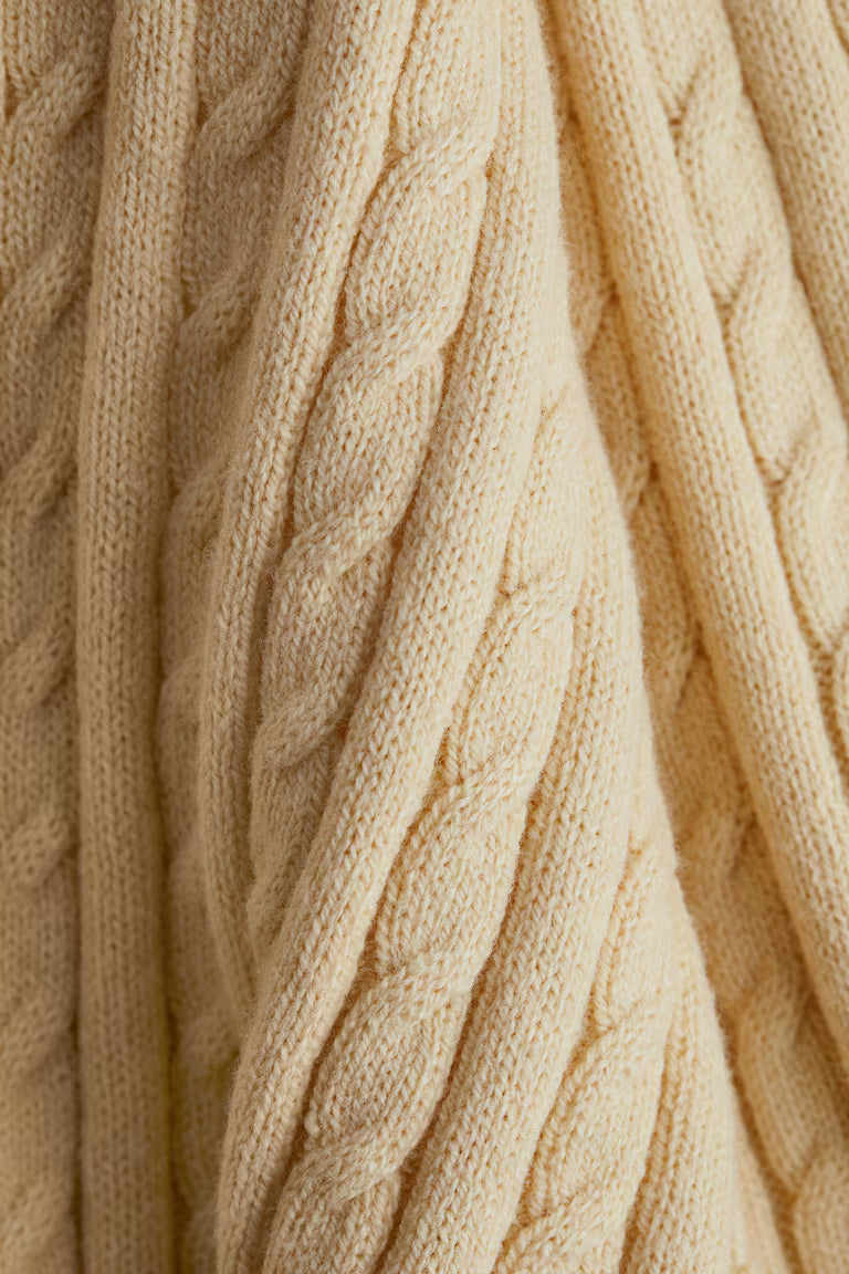 H&M Cable-Knit Skirt