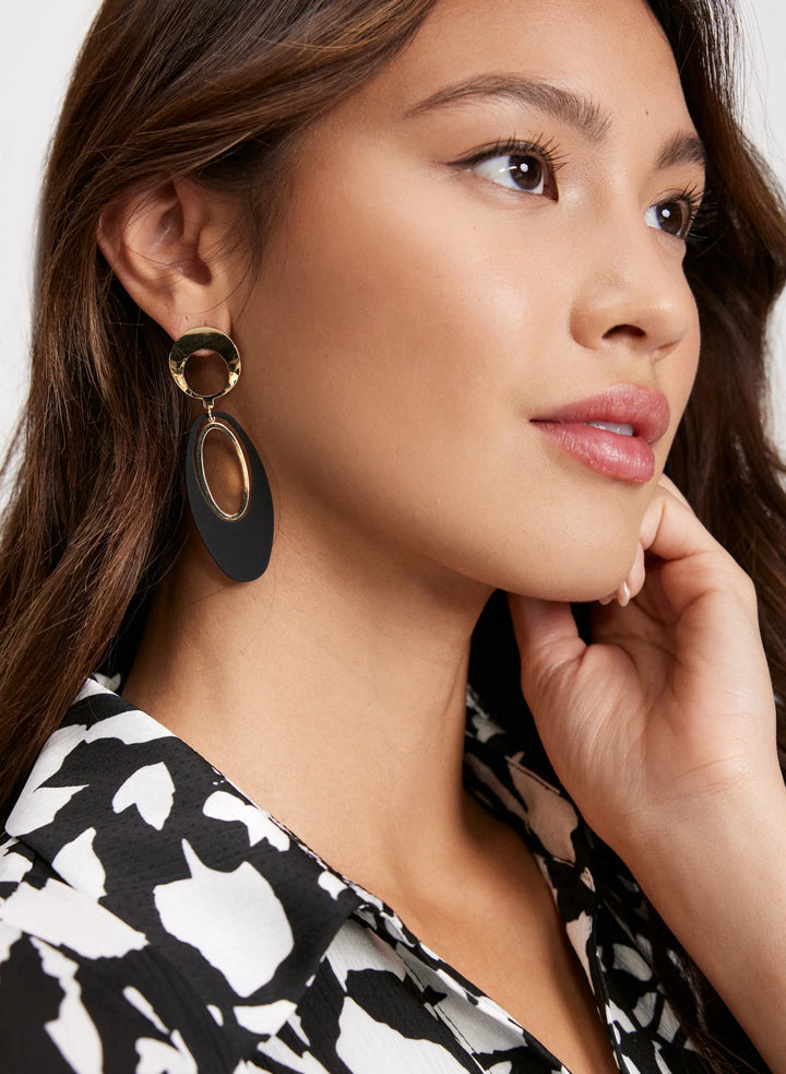 Laura Oval Dangle Earrings