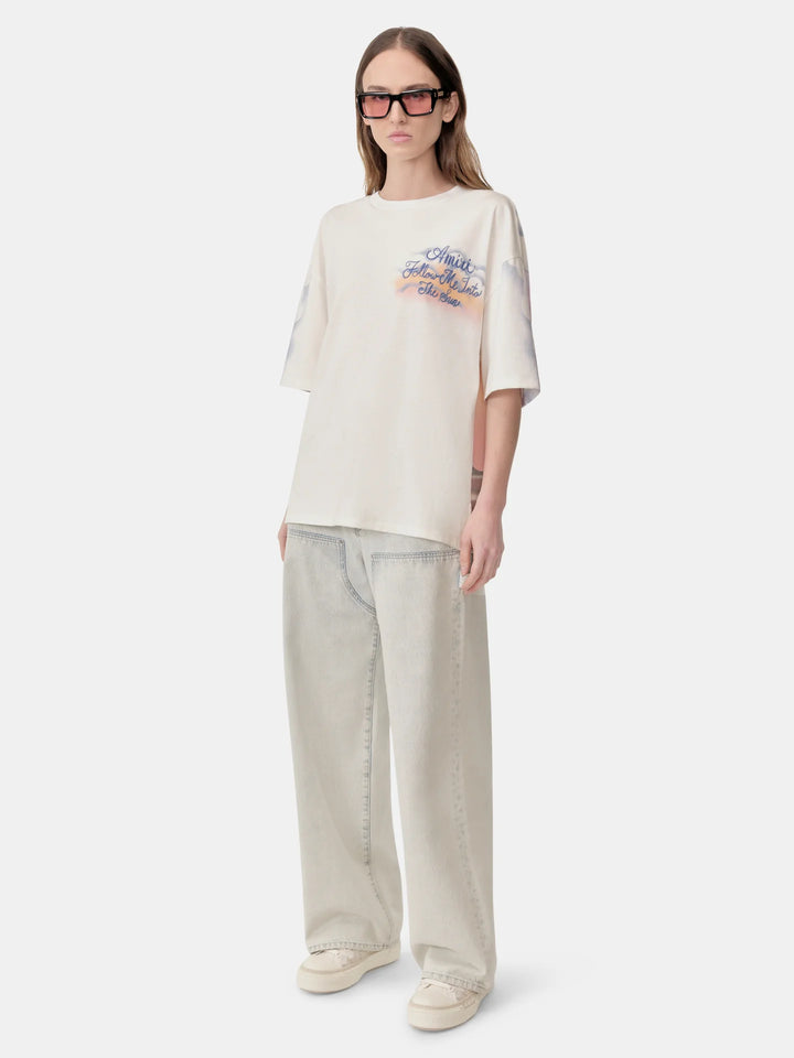 AMIRI WOMEN'S FOLLOW ME OVERSIZED TEE