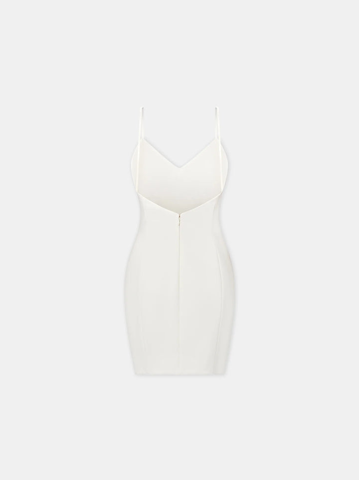 AMIRI WOMEN'S V NECK MINI DRESS