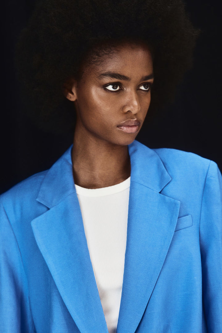 H&M Linen-blend Blazer