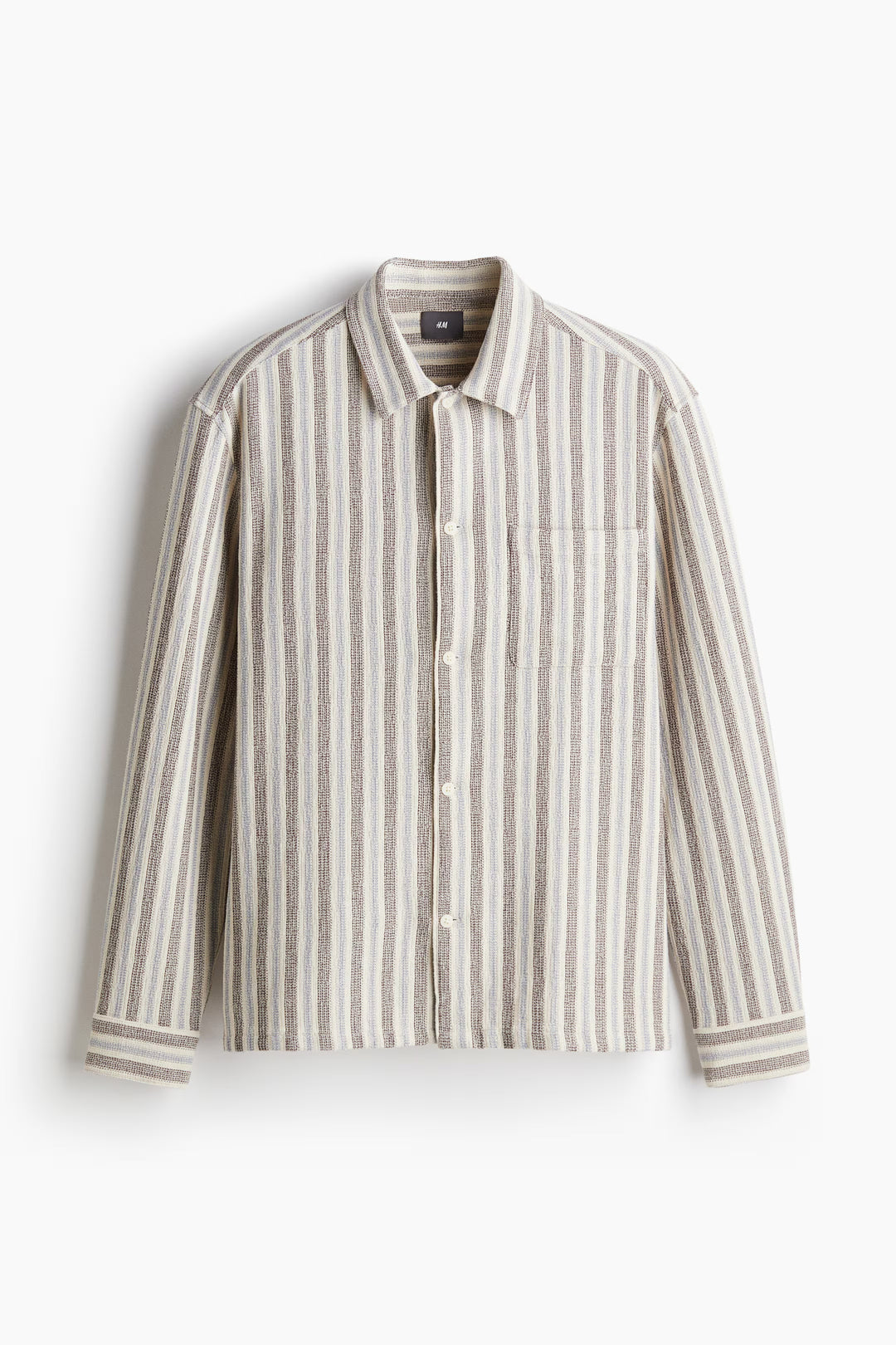 H&M Regular-Fit Textured Shirt