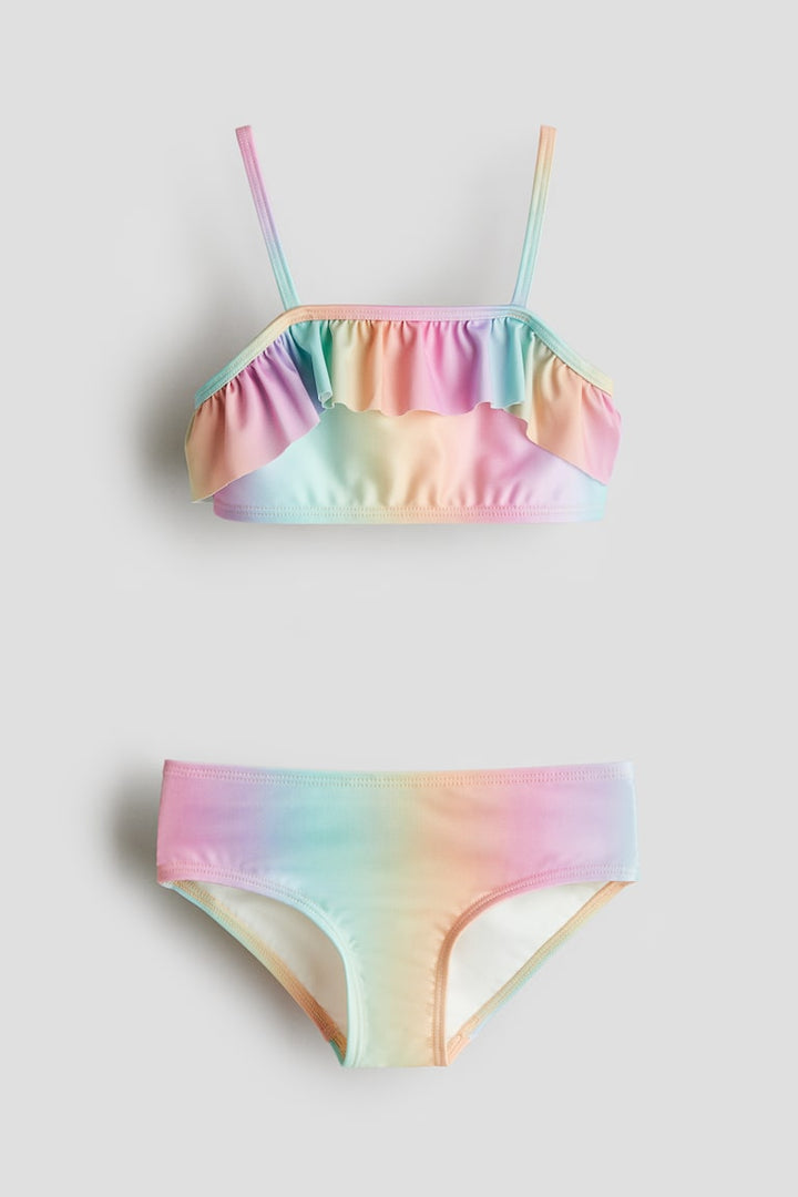 H&M Ruffle-Trimmed Two-Piece Swimsuit