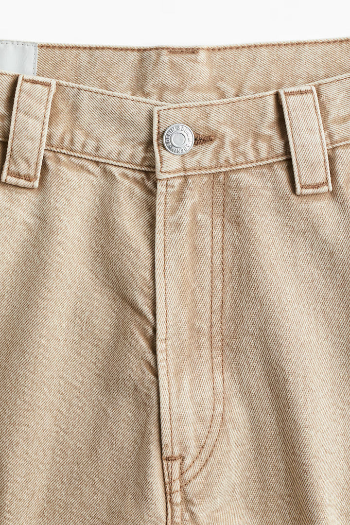H&M Bootcut Loose Cargo Jeans