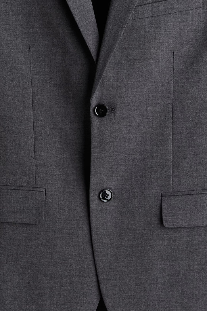 H&M Slim Fit Single-Breasted Jacket