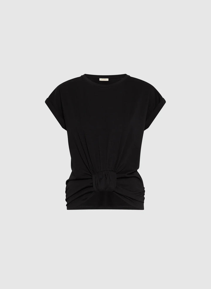 LAURA Knotted Hem T-Shirt
