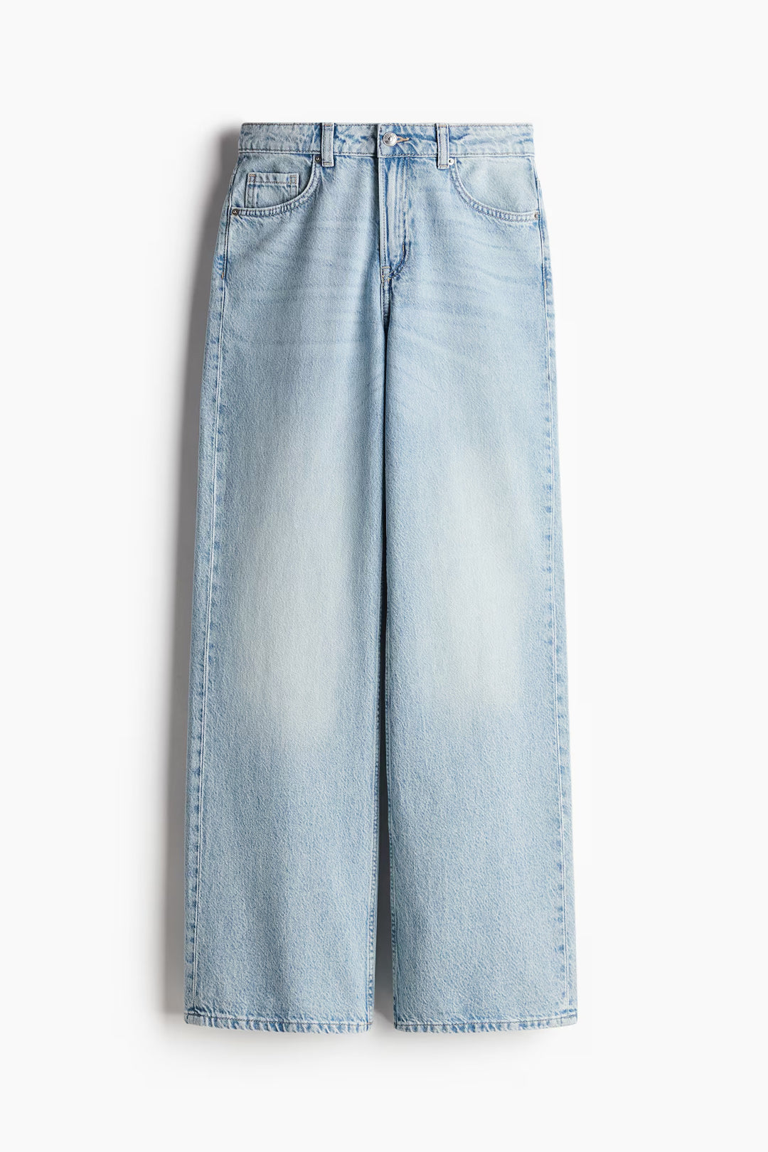 H&M Bleecker High Rise Wide Leg Jeans