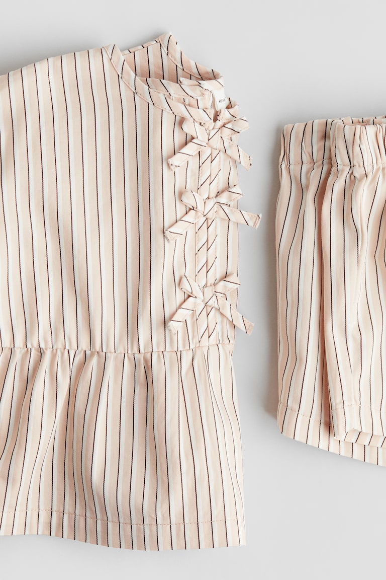 H&M 2-piece Cotton Poplin Set