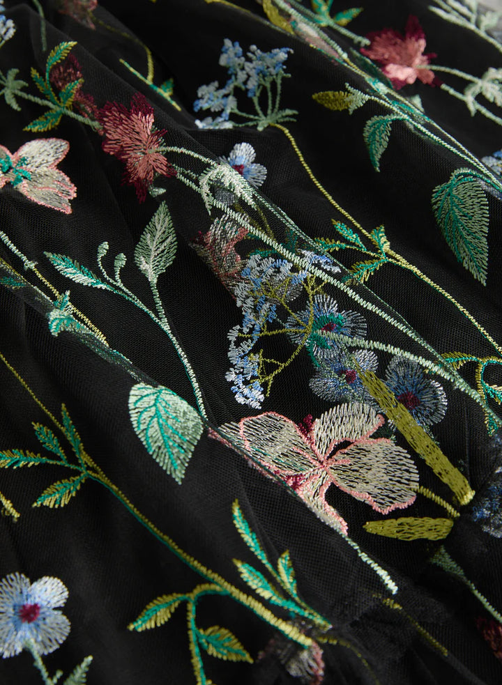 LAURA Floral Embroidered Dress