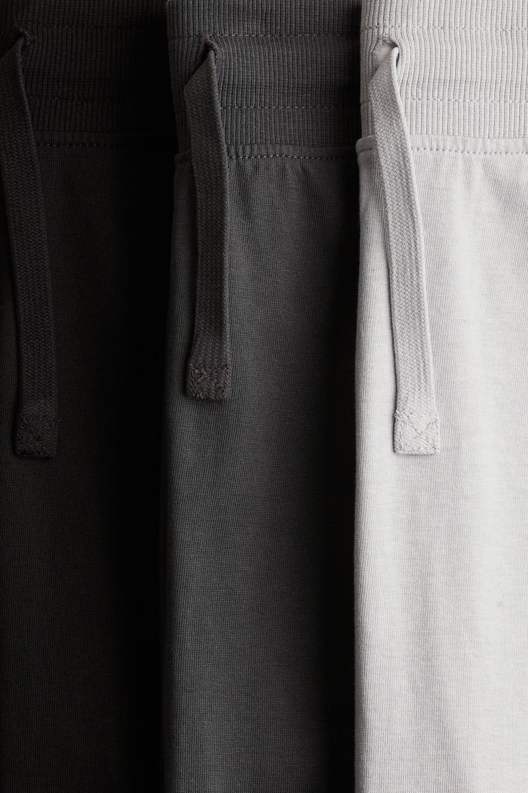 H&M 3-pack Cotton Jersey Joggers