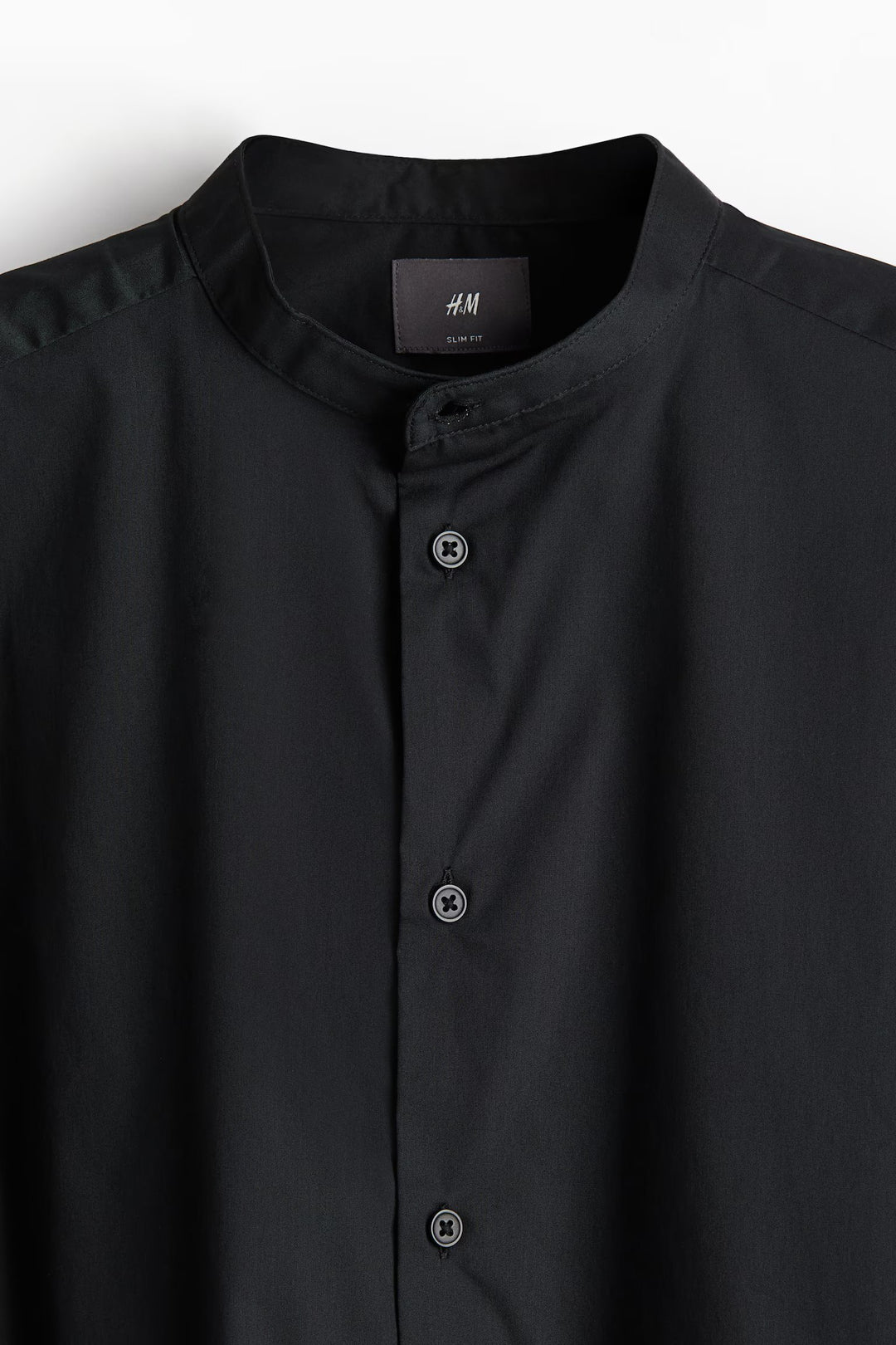 H&M Slim Fit Grandad shirt