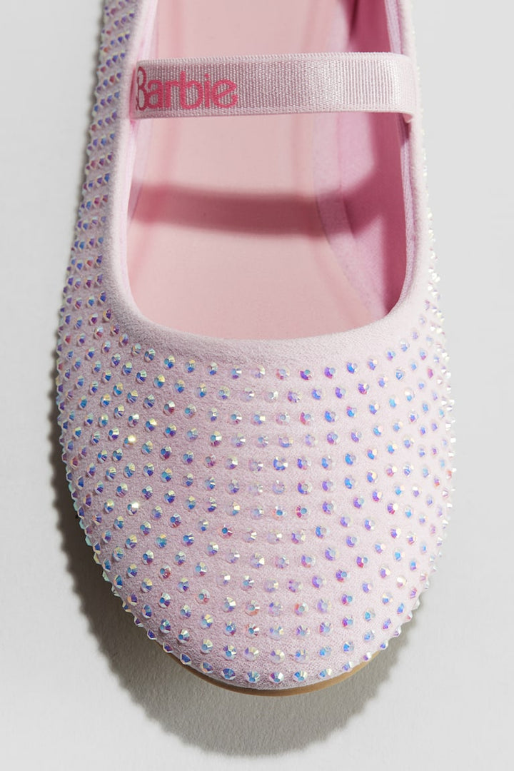 H&M Glittery Ballet Flats