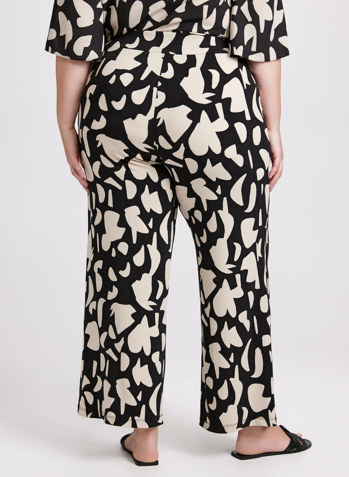 LAURA Olivia Printed Wide-Leg Pants