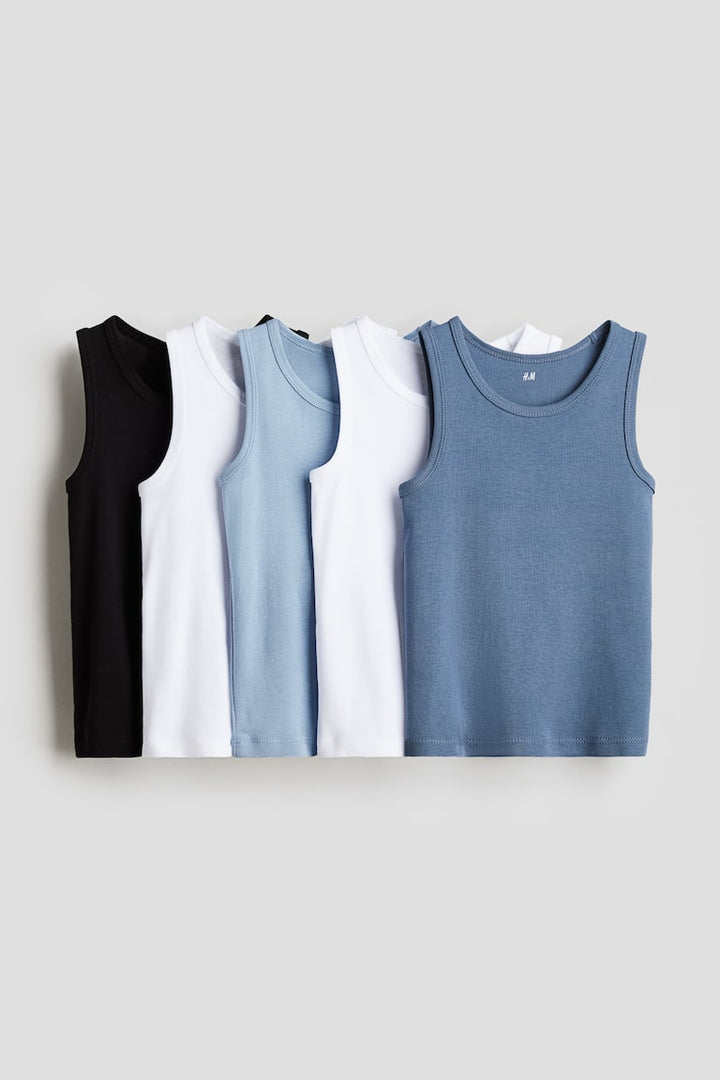 H&M 5-pack Cotton Tank Tops
