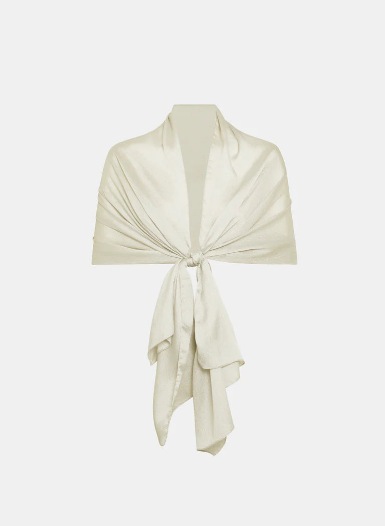 LAURA Textured Lightweight Evening Wrap