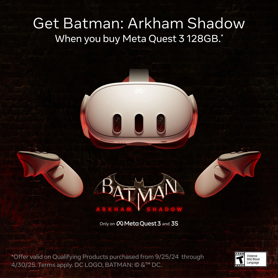 Meta Quest 3 512GB – Get Batman: Arkham Shadow and a 3-Month Trial of Meta Horizon+ Included – All-in-One Headset