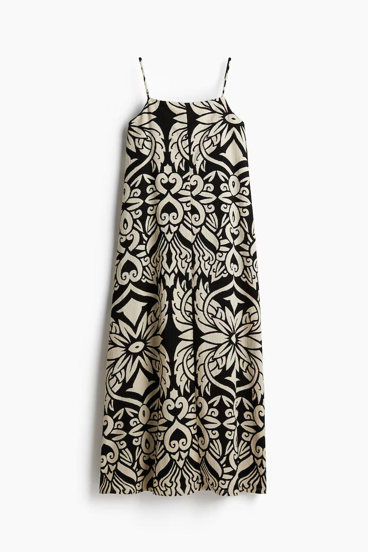 H&M Crinkled Slip Dress