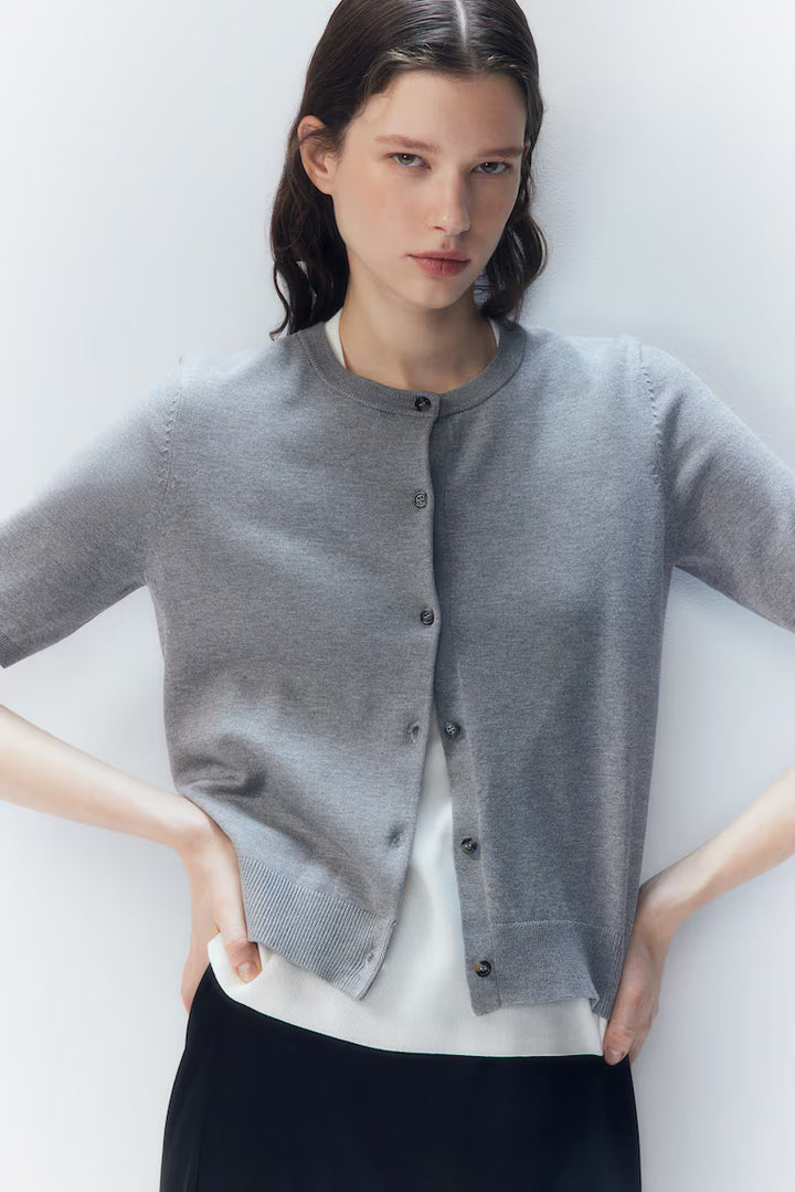 H&M Short-Sleeved Cardigan