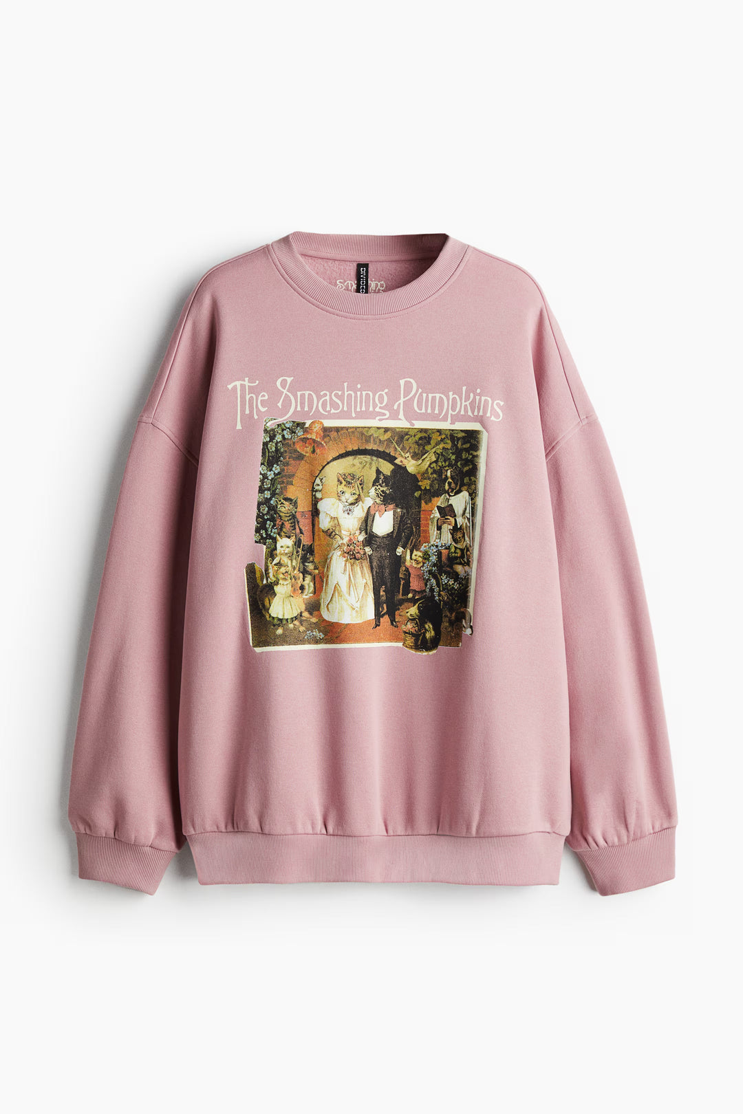 H&M Oversized Printed Sweatshirt