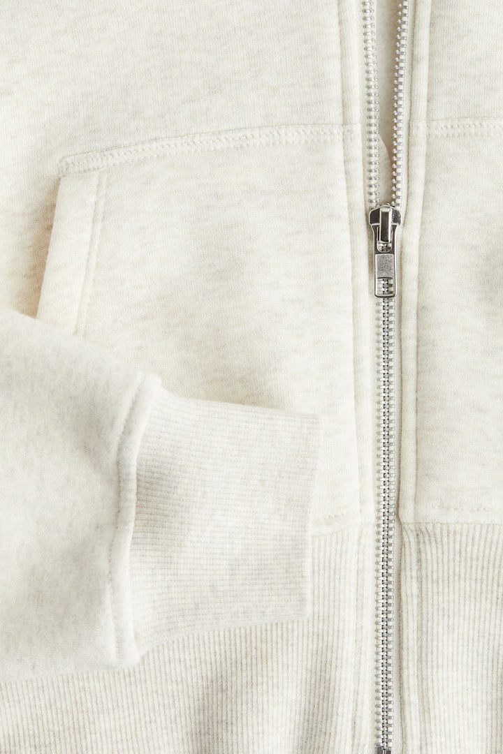 H&M Short Hooded Sweatshirt Jacket