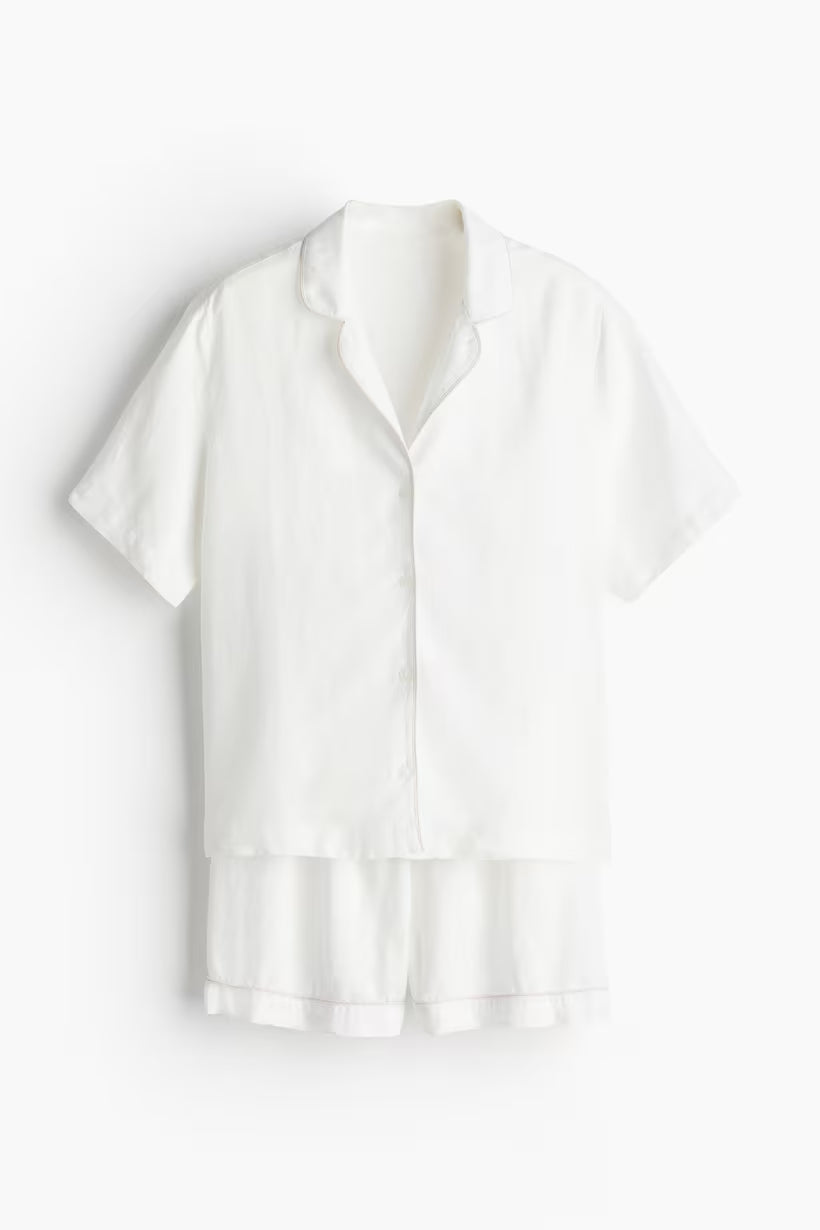 H&M Linen-Blend Pajamas