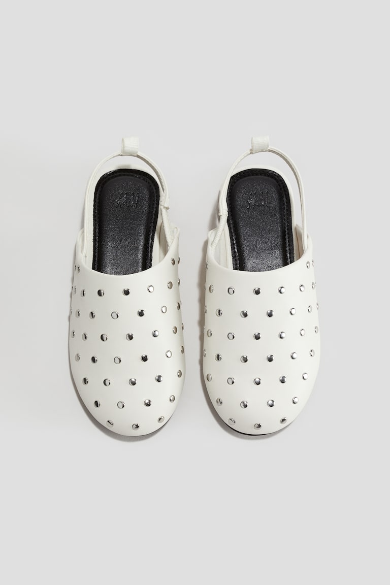 H&M Studded Slingbacks