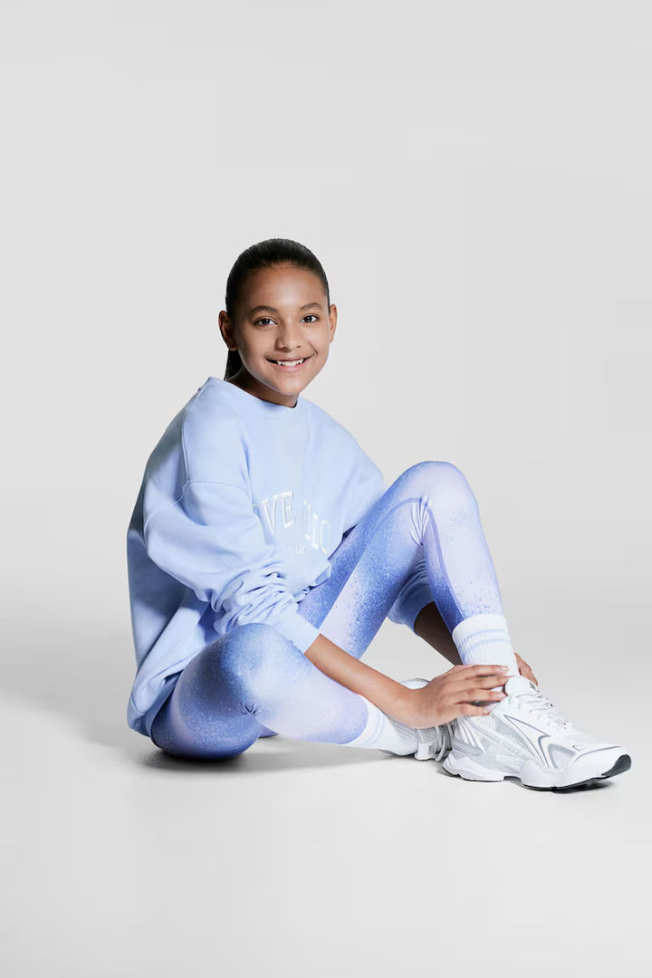 H&M Patterned Sports Leggings with DryMove™