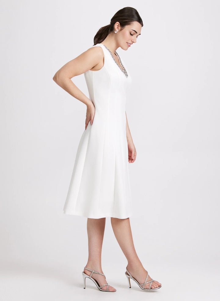 LAURA Scuba Midi Dress
