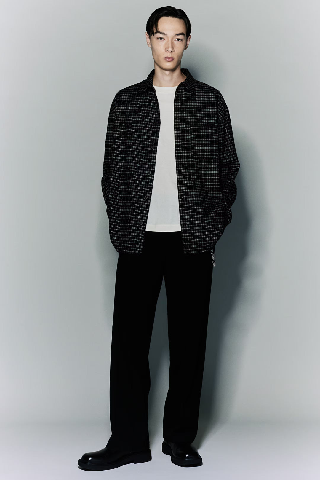 H&M Loose Fit Flannel shirt