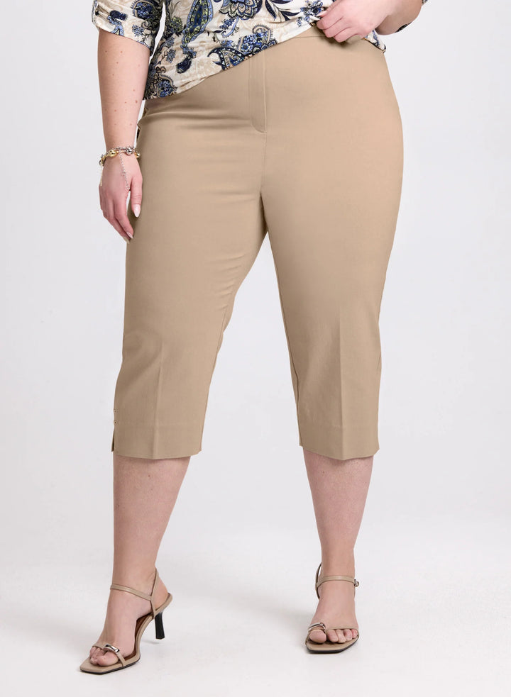 LAURA High-Rise Bengaline Capris