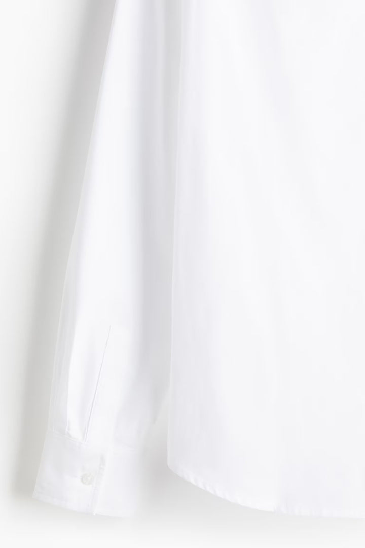 H&M Regular Fit Band-Collar Shirt