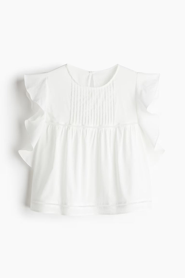 H&M Flutter-Sleeved Blouse