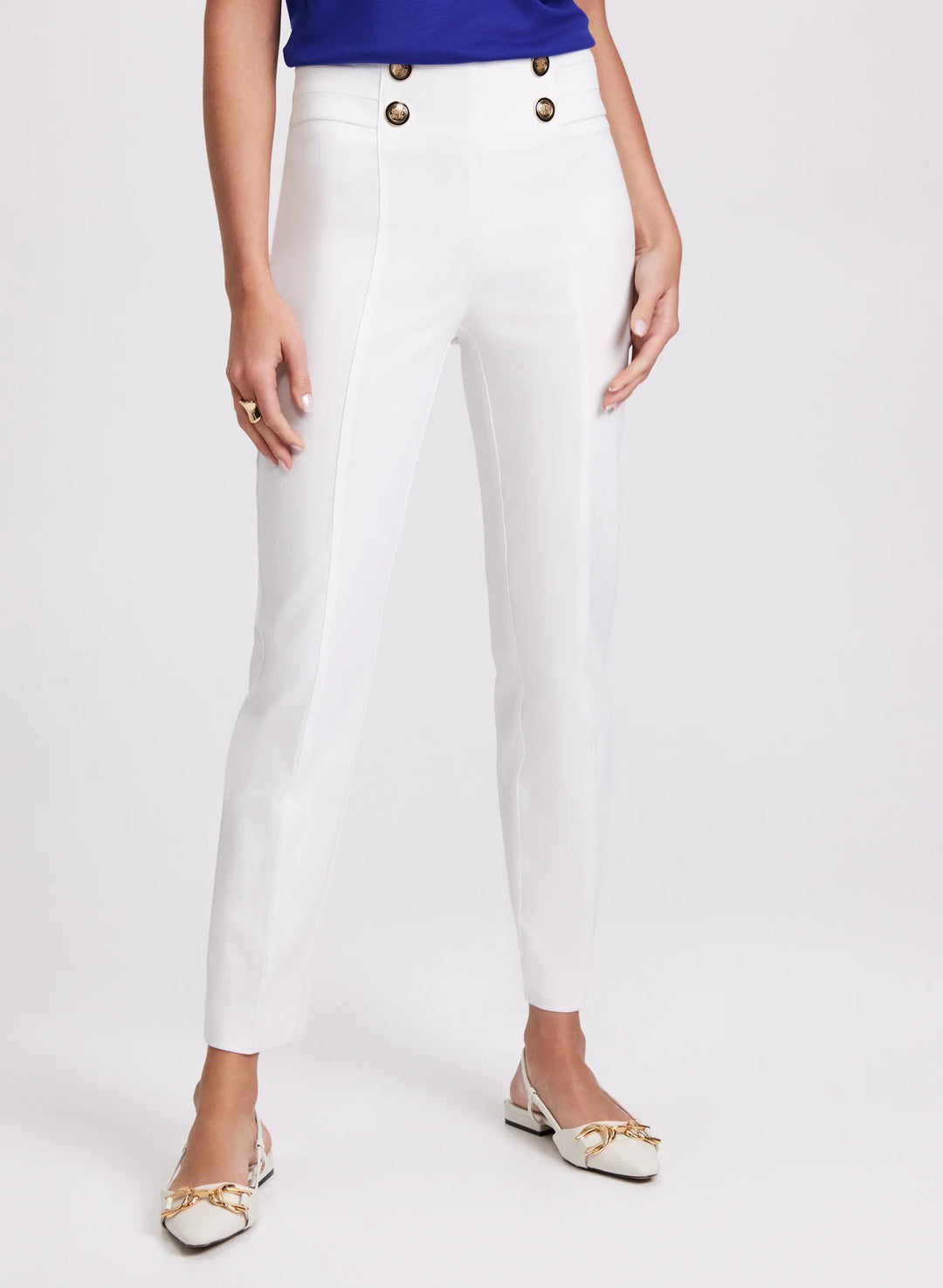 LAURA Sofia Slim-Leg Pants - Short