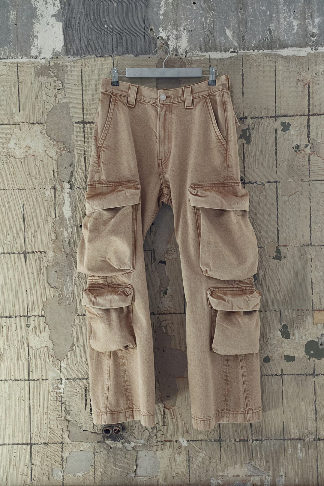 H&M Bootcut Loose Cargo Jeans