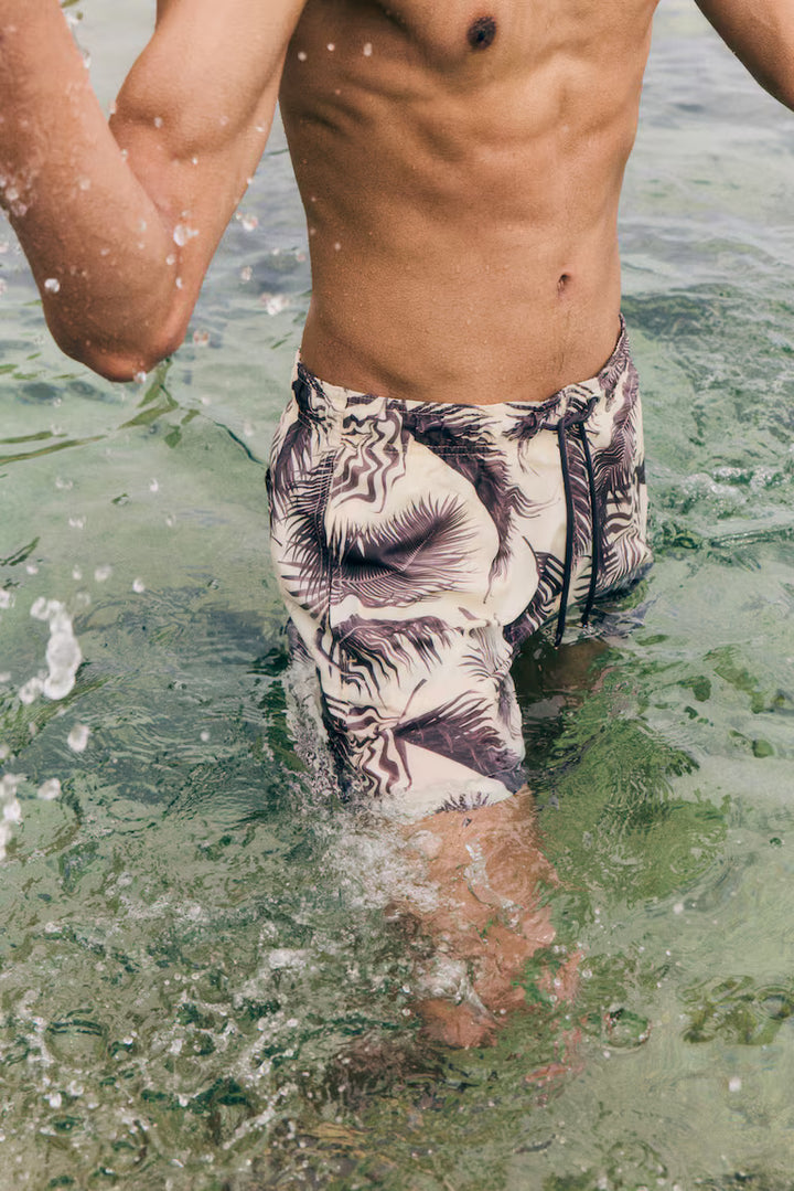 H&M Patterned Swim Shorts