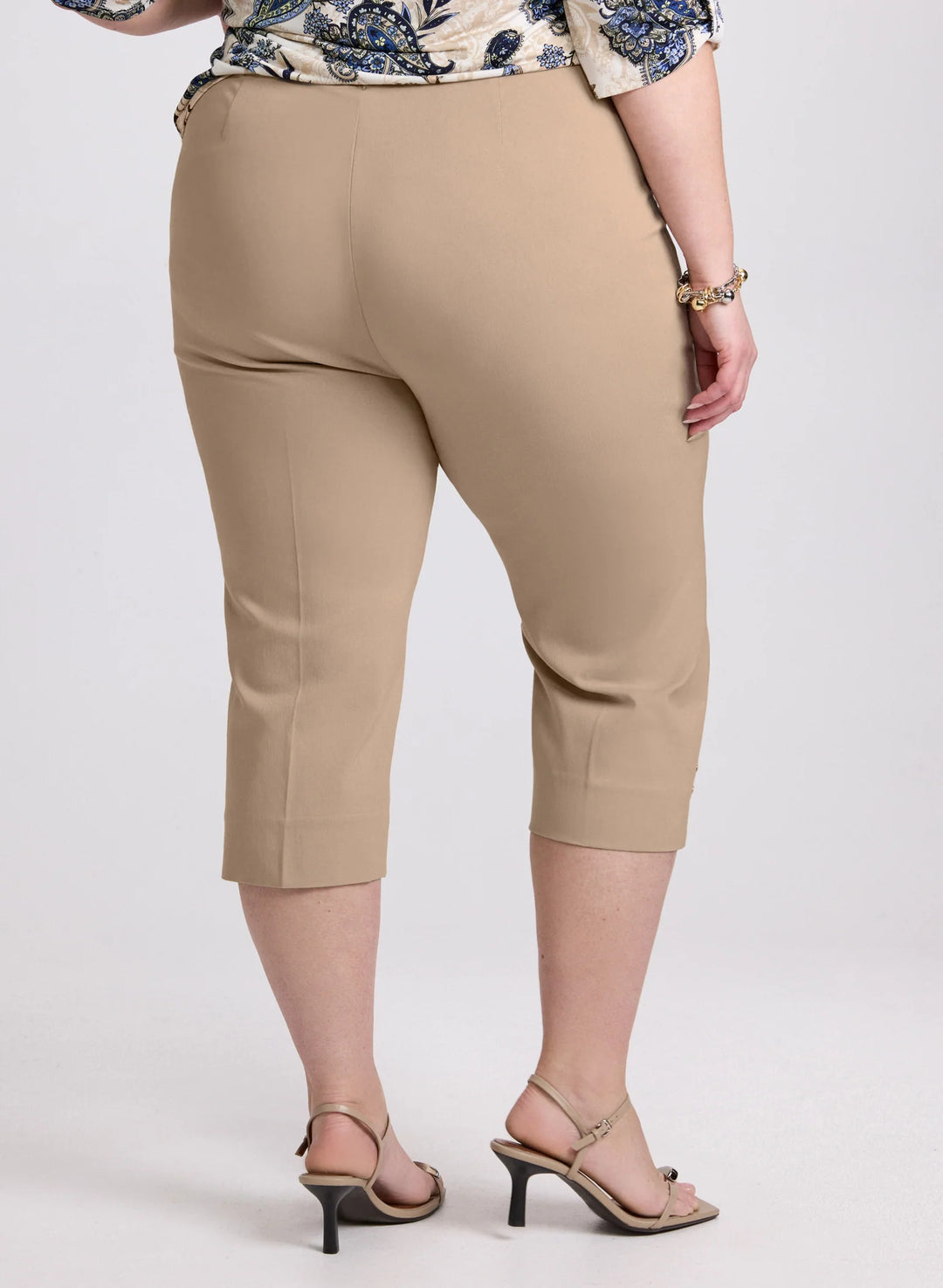 LAURA High-Rise Bengaline Capris