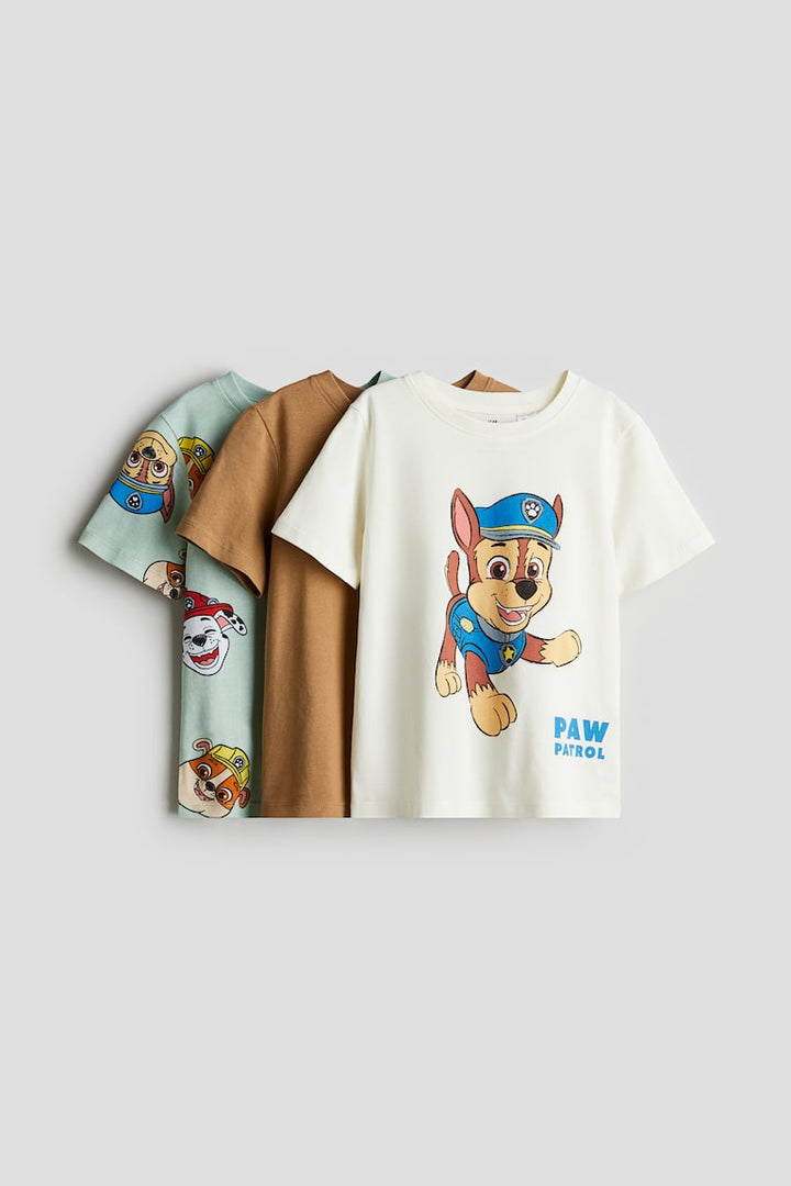 H&M 3-pack Printed T-shirts