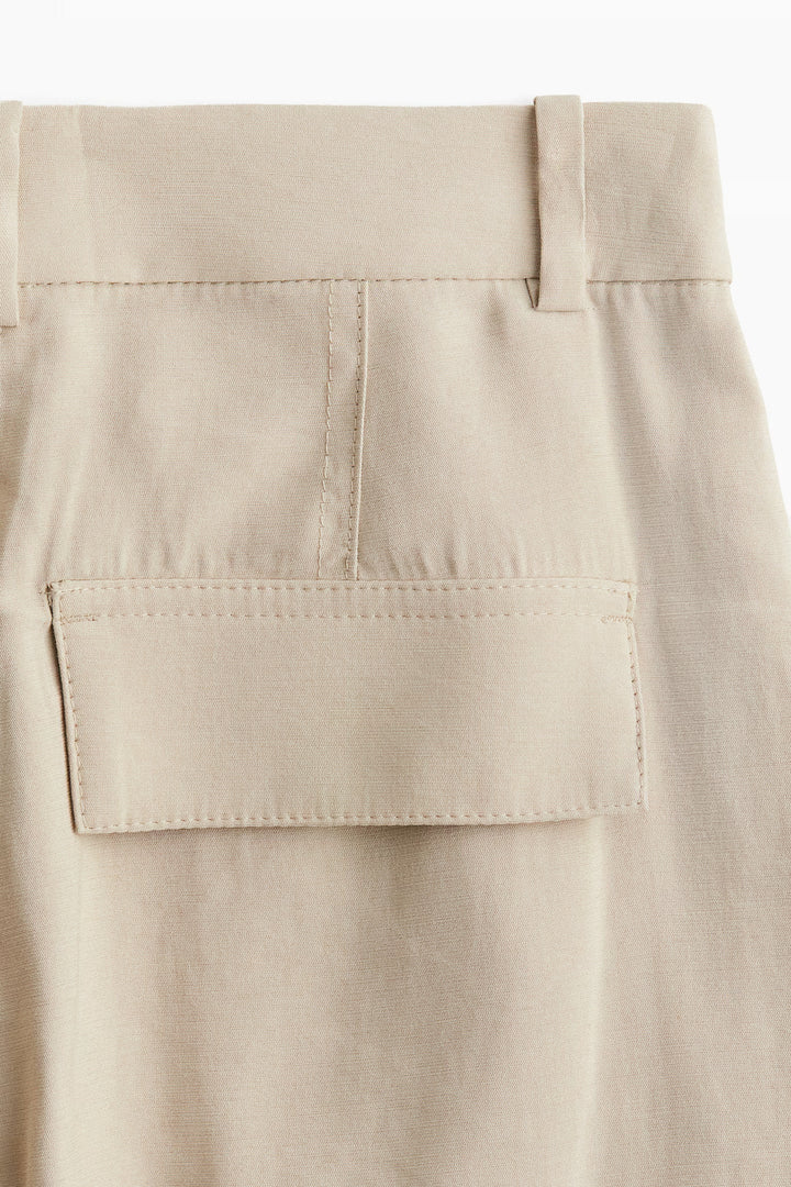 H&M Wide-Leg Cargo Pants