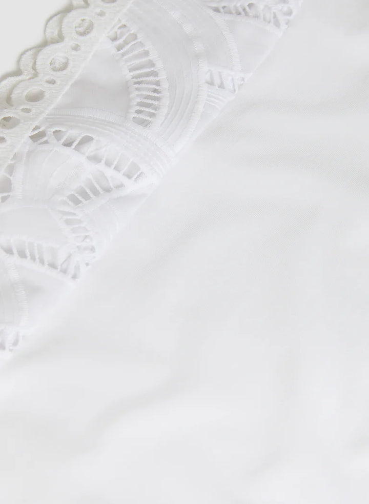 LAURA Crochet Cap Sleeve Top