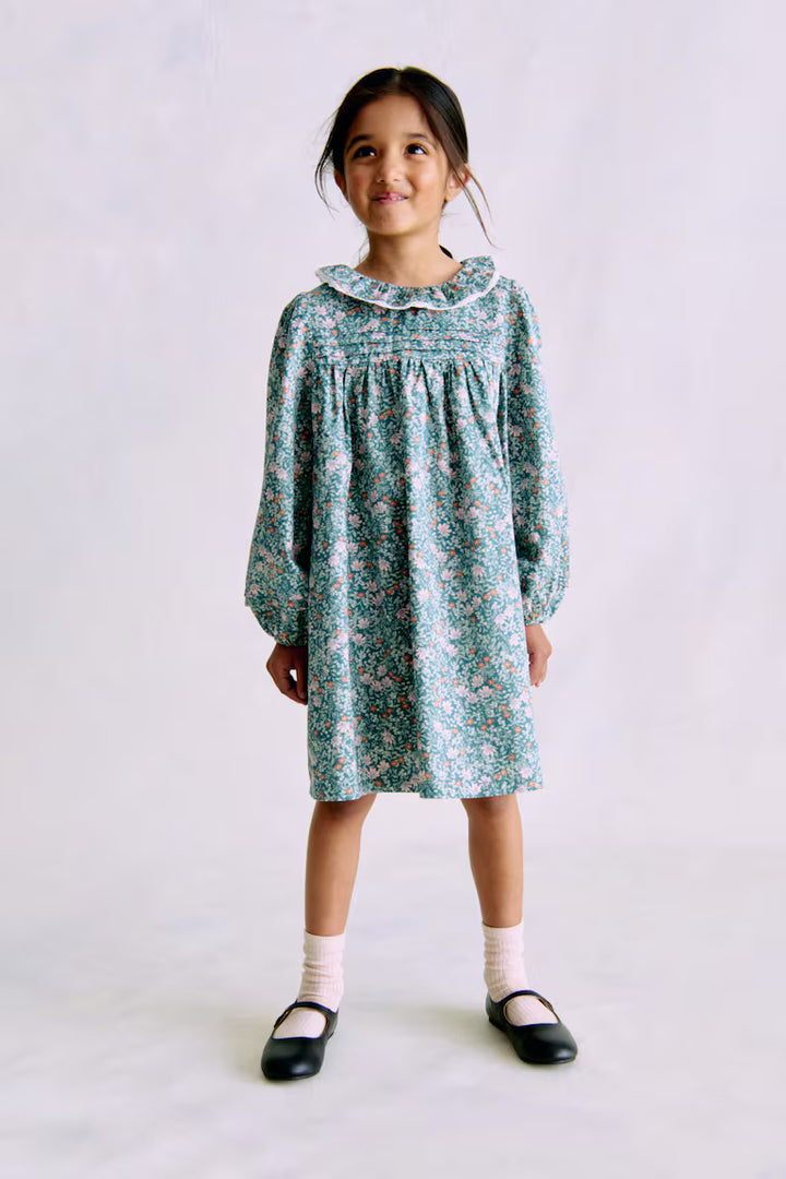 H&M Floral-Print Cotton Dress
