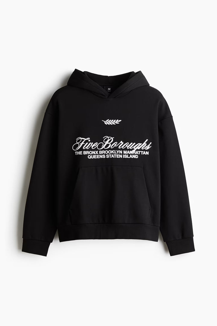 H&M Loose Fit Printed hoodie