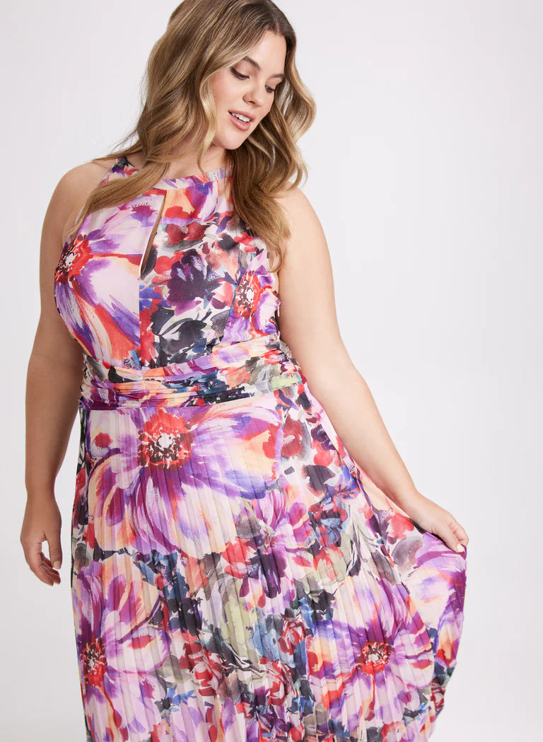 LAURA Floral Maxi Dress
