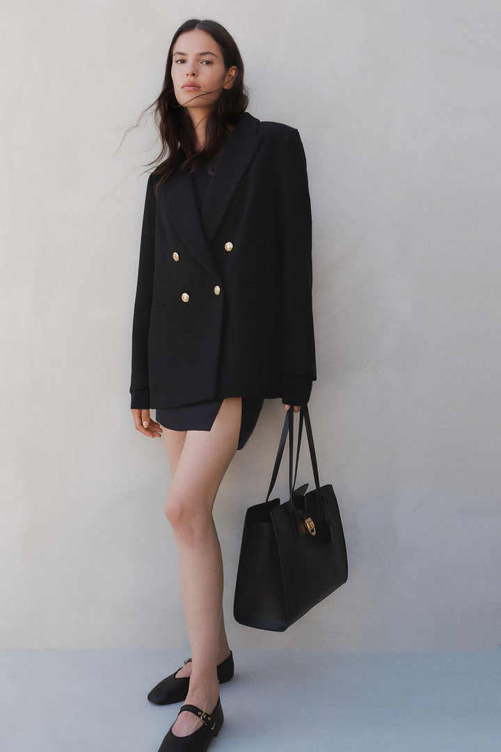 H&M Textured-weave Jacket