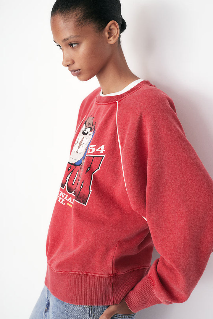 H&M Oversized Printed Sweatshirt